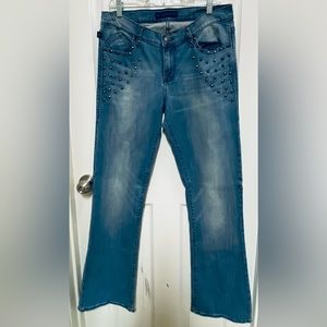 Rock & Republic Women's Mid Rise Bootcut Jean Size 12 Kasandra
